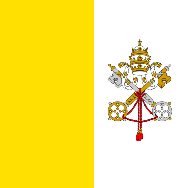Flaga Watykan / Państwo Watykańskie