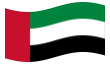 Animowana flaga Zjednoczone Emiraty Arabskie