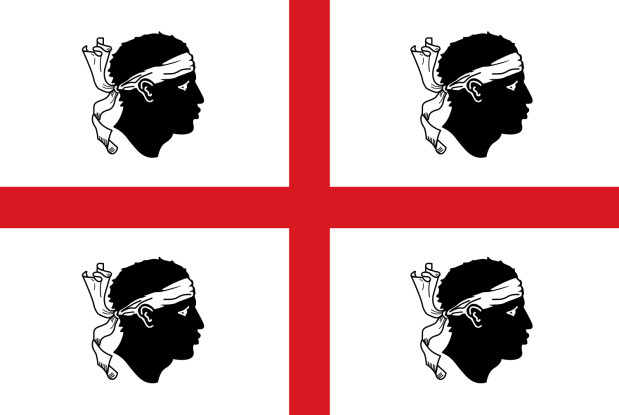 Flaga Sardynia, Flaga Sardynia