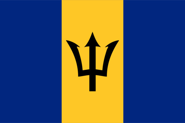 Flaga Barbados, Flaga Barbados