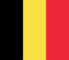 Grafika flagi Belgia
