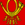 Deutsche Bundespost (flaga służbowa w latach 1950-1994)-Flaga kwadratowa
