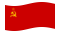 Związek Radziecki- machanie flagą