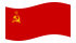 Związek Radziecki- machanie flagą