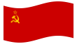 Związek Radziecki- machanie flagą