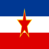Jugosławia-Flaga kwadratowa