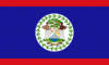 Grafika flagi Belize