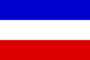 Grafika flagi Szlezwik-Holsztyn (prowincja pruska)